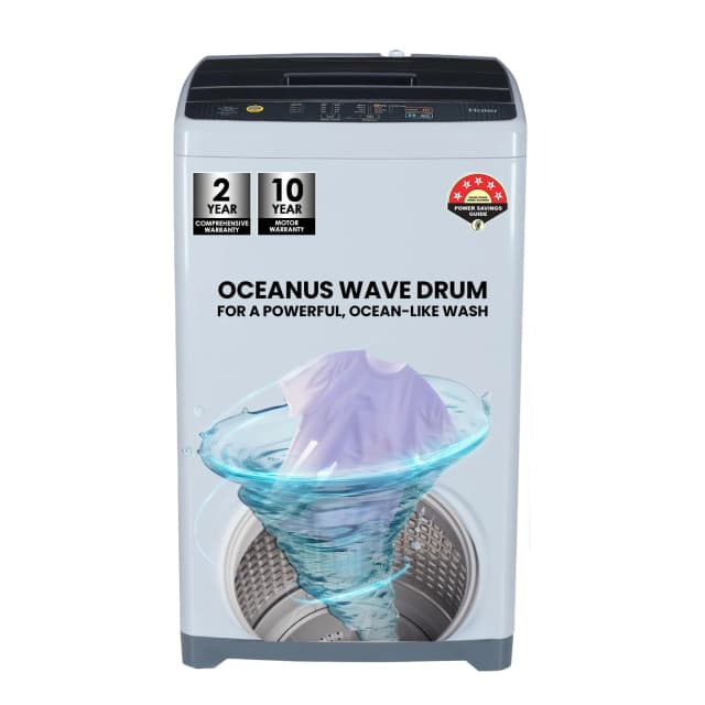 Haier 6 Kg 5 Star Oceanus Wave Drum Top Load Washing Machine