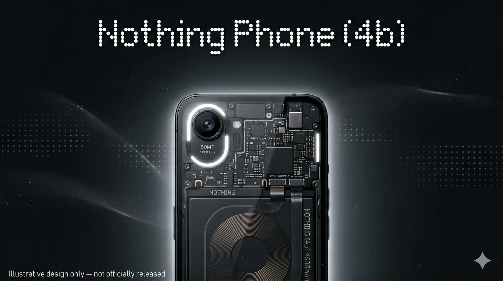 Nothing Phone 4b teaser India launch transparent design